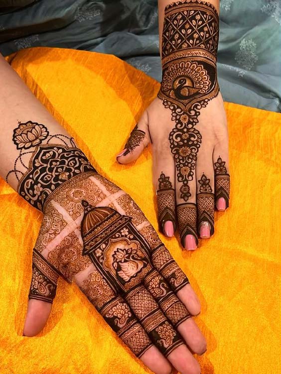 mughal art mehndi