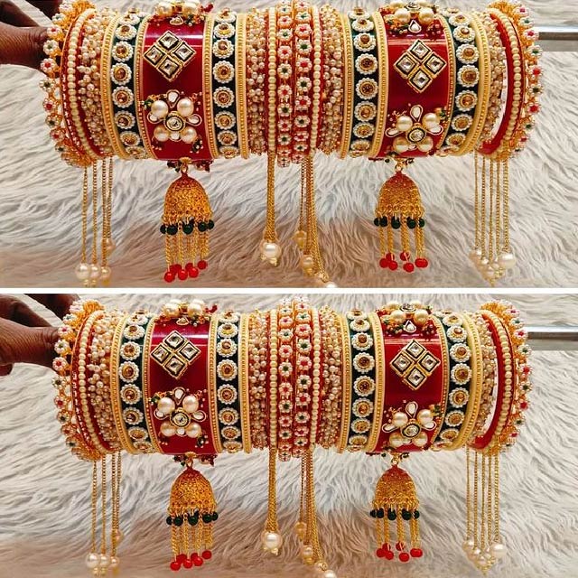 new bridal chura designs