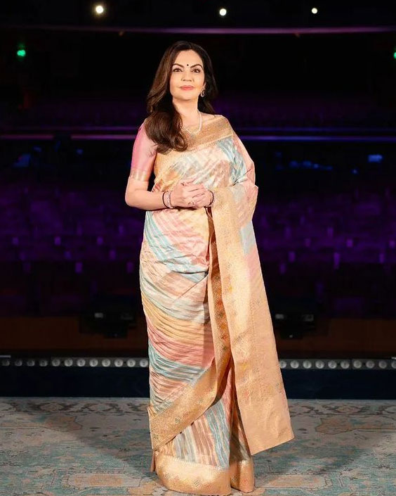 nita ambani  saree looks