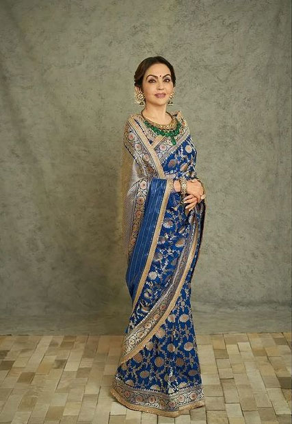 nita ambani silk saree collection
