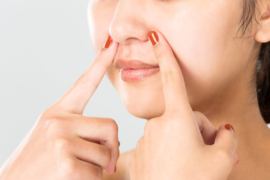 nose massage
