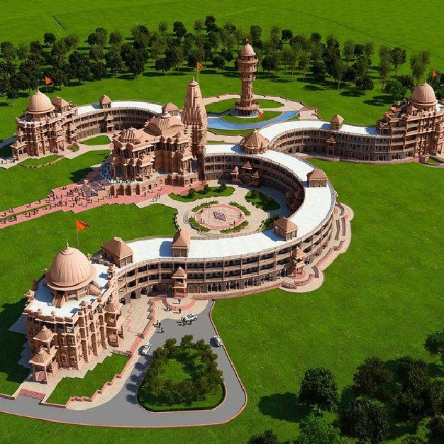 Om Shaped Shiva Temple: राजस्थान में दुनिया का पहला ॐ आकार का मंदिर बनकर  तैयार, आप कब पहुंच रहे हैं? | world first om shape temple in pali rajasthan  | HerZindagi