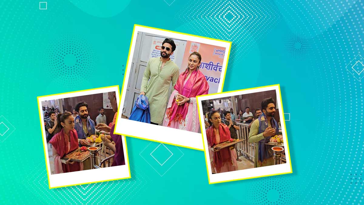 Rakul Preet Singh And Jackky Bhagnani Seek Blessings At Siddhivinayak Ahead Of Their Wedding, Check Out The Deets!