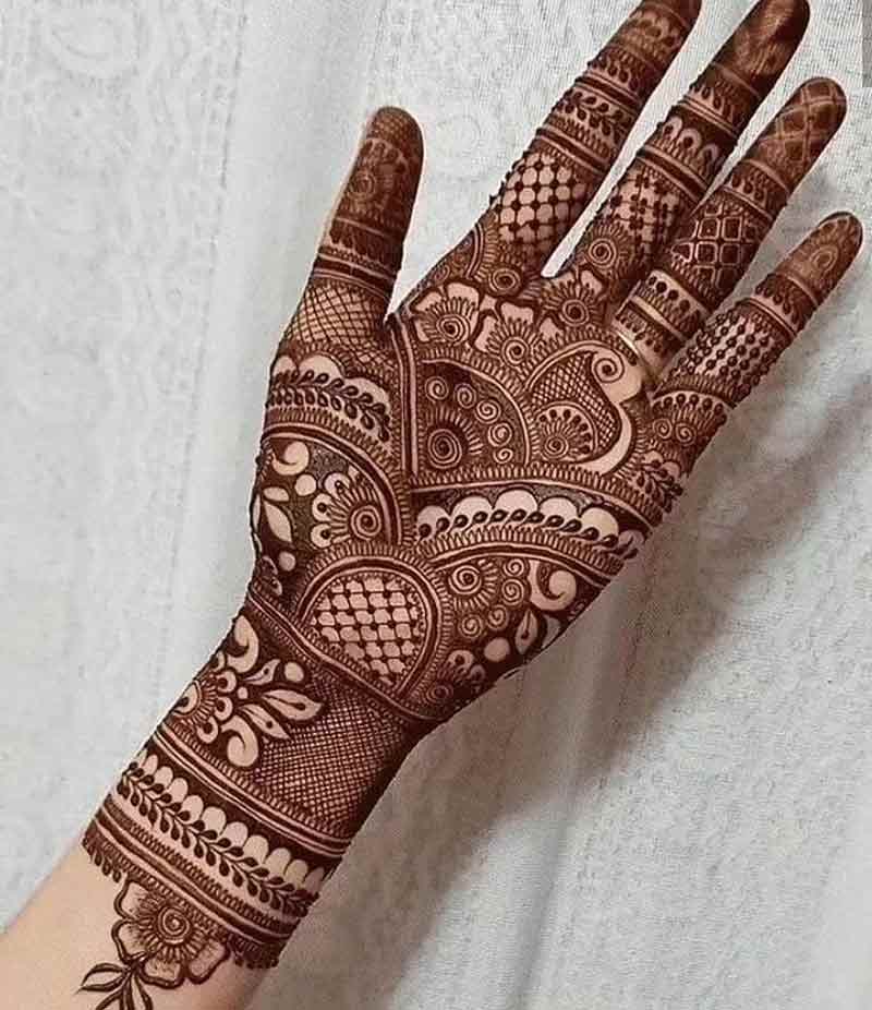 Top 9 Simple Round/ Circle Mehndi Designs for Beginners 2024 - Chitrkala