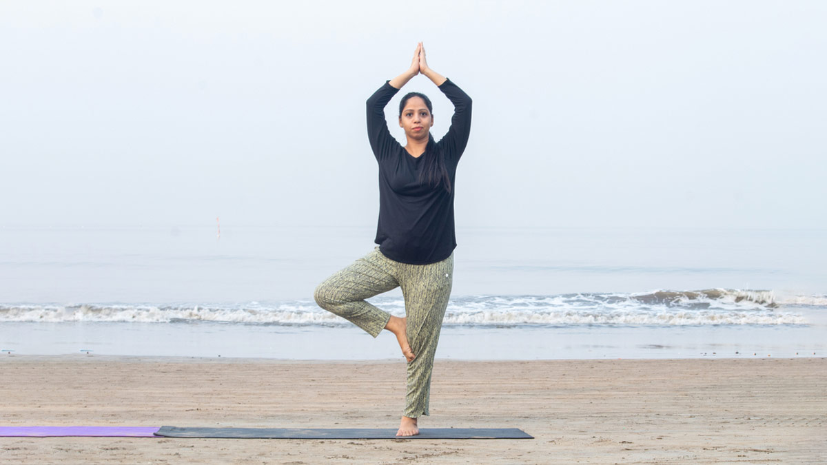 vrikshasana tree pose