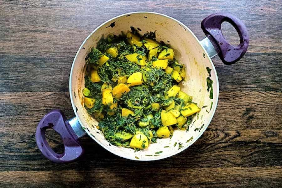 Aloo Palak