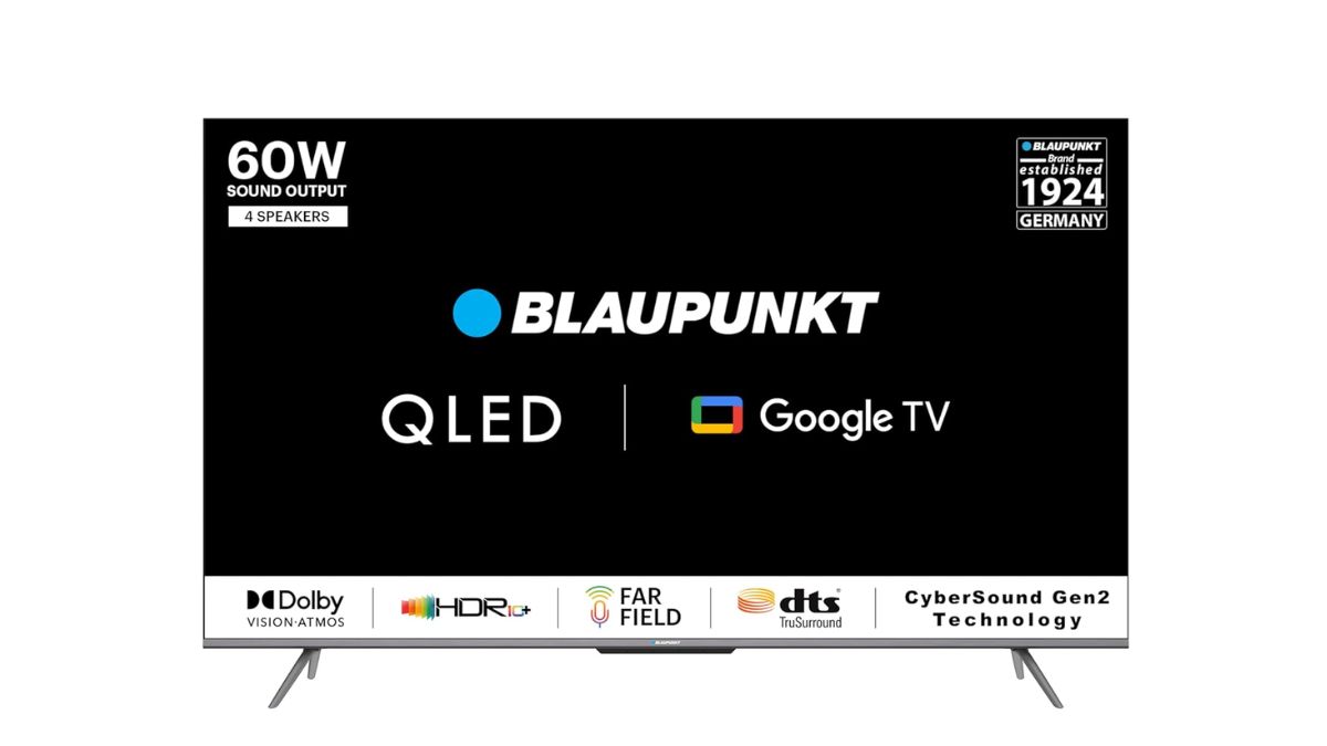 Best Blaupunkt TV In India 2024 Excellent QLED Display, 4K Resolution