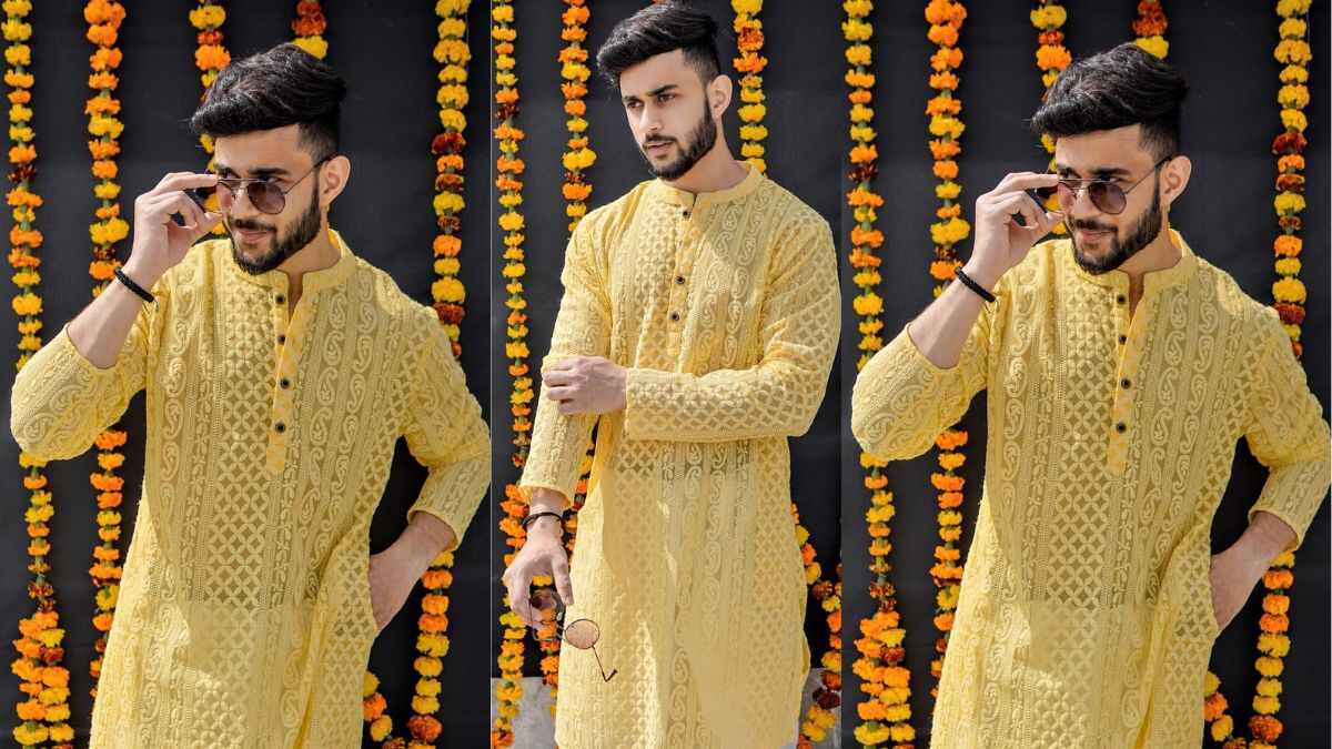 इन Chikankari Kurta For Men की डिमांड छू रही है सातवां आसमान, वसंत पंचमी से लेकर नॉर्मल डे पर करें कैरी