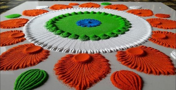 Circular Rangoli Designs