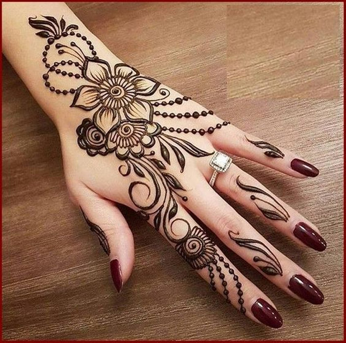 50 Latest Hand Bridal Mehendi Designs for Weddings