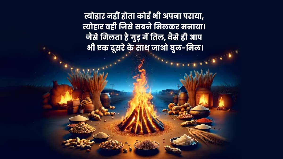 Happy Lohri Wishes, Quotes & Message in Hindi लोहड़ी विशेज, कोट्स