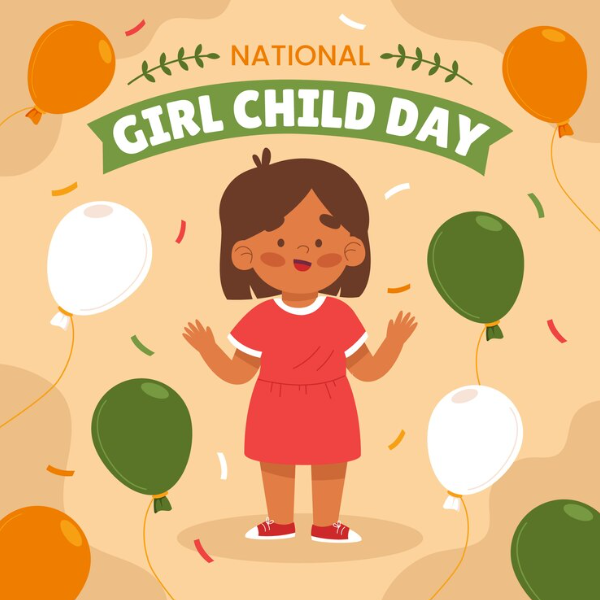 National Girl Child Day 2024 Slogans, Wishes & Quotes To Share With