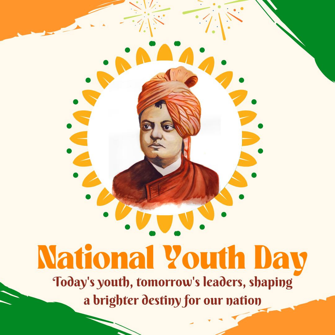 National Youth Day 2024 आखिर क्यों मनाया जाता है राष्ट्रीय युवा दिवस