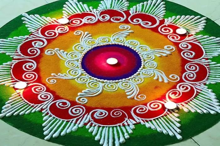 Pongal rangoli designs