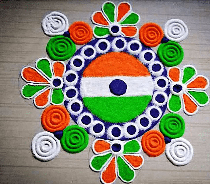 Rangoli Designs Using Old Bangles