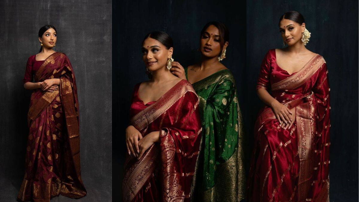 The Beautiful Black Handloom Sarees for this Makar Sankranthi | Handloom  Sarees from India