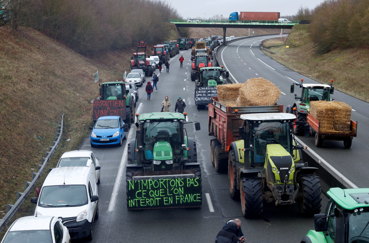 The French Farmers Protest