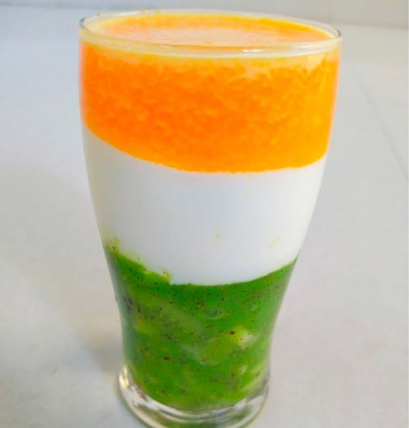 Tiranga Lassi Recipe