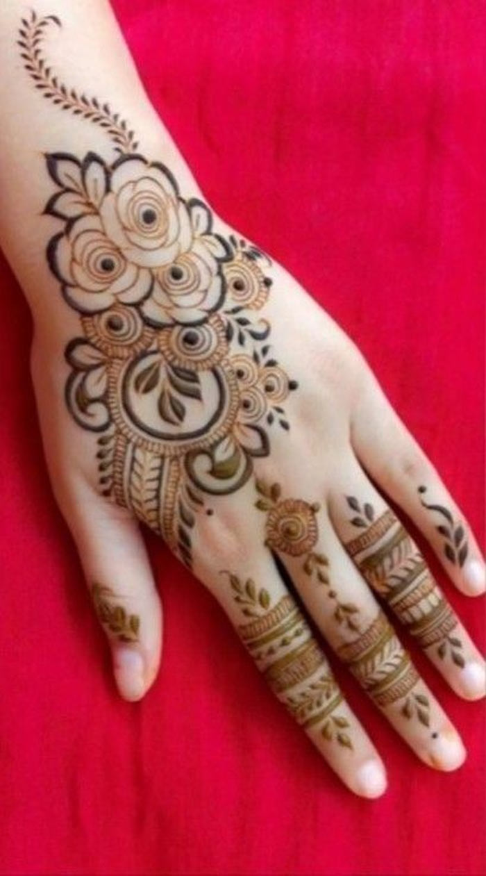 Floral Mehndi Designs Perfect For Bridesmaids Herzindagi