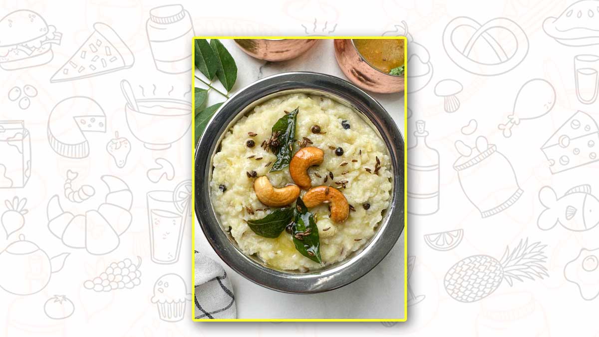 making of ven pongal or khara pongal for breakfast HerZindagi Tamil