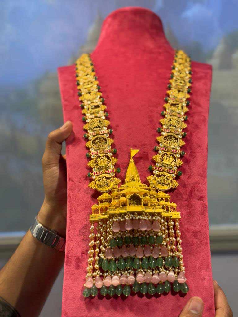 ayodhya ram mandir inspired jewellery