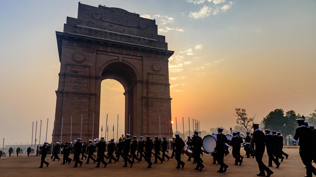beating retreat india