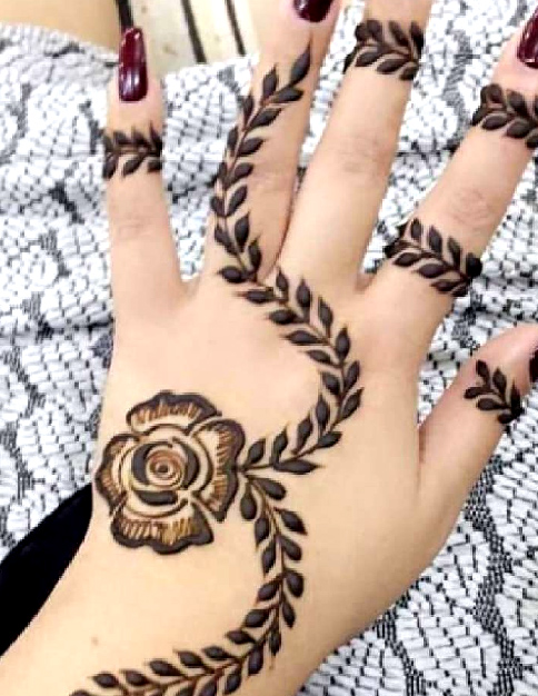 bel henna designs for hand