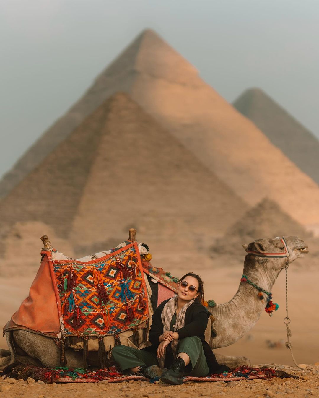 celeb travel egypt