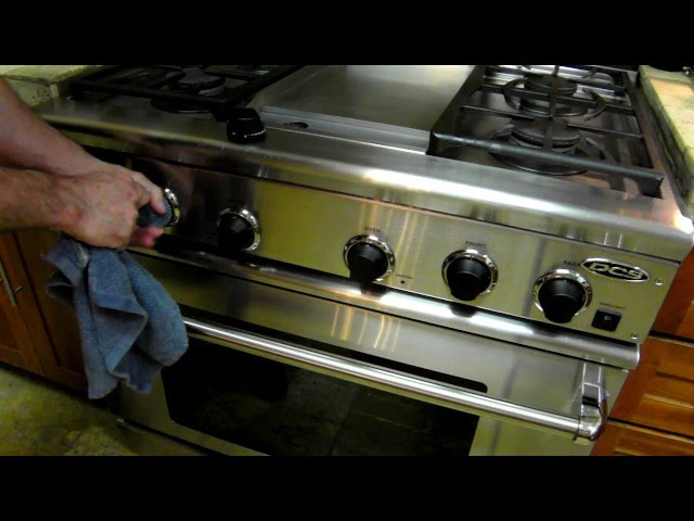 easy ways to clean gas stove knob