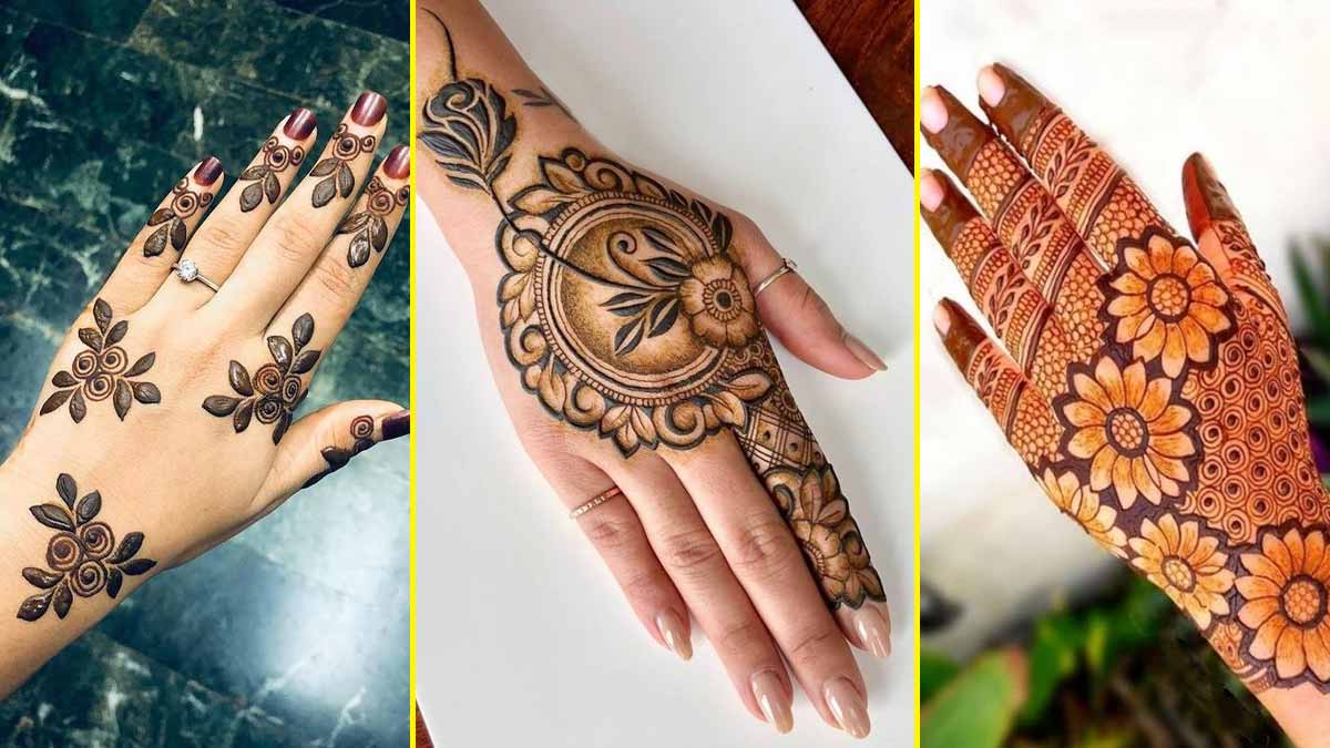 300 Lotus Mehndi Designs for Front and Back hand and Feet-thunohoangphong.vn