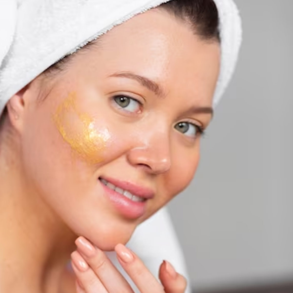 ghee on skin at night