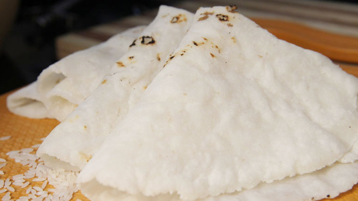 Chawal Roti Recipe