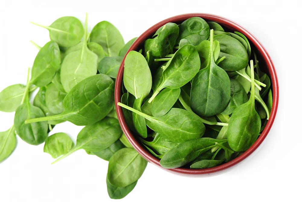 how to remove excess water from spinach