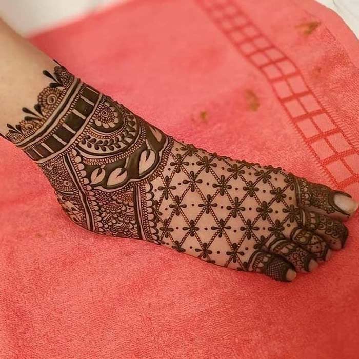 latest jewellery mehndi design