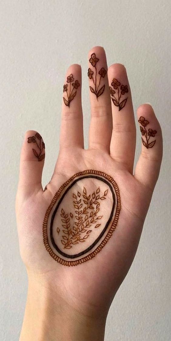 Beautiful Leafy Style mehndi design 2020|Leaf Mehndi design for back  hand|Easy Leaf Mehndi design|| - YouTube