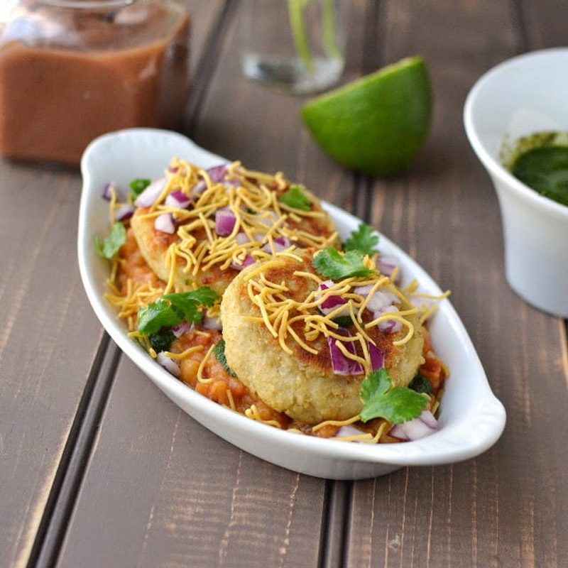 mumbai style ragda pattice