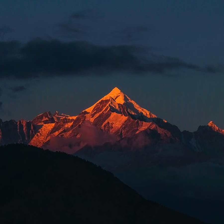 panchachuli peaks in uttarakhand