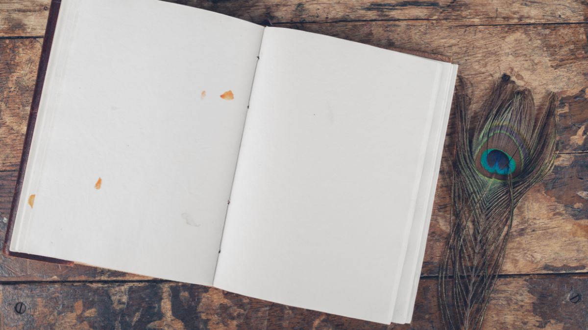 peacock feather book