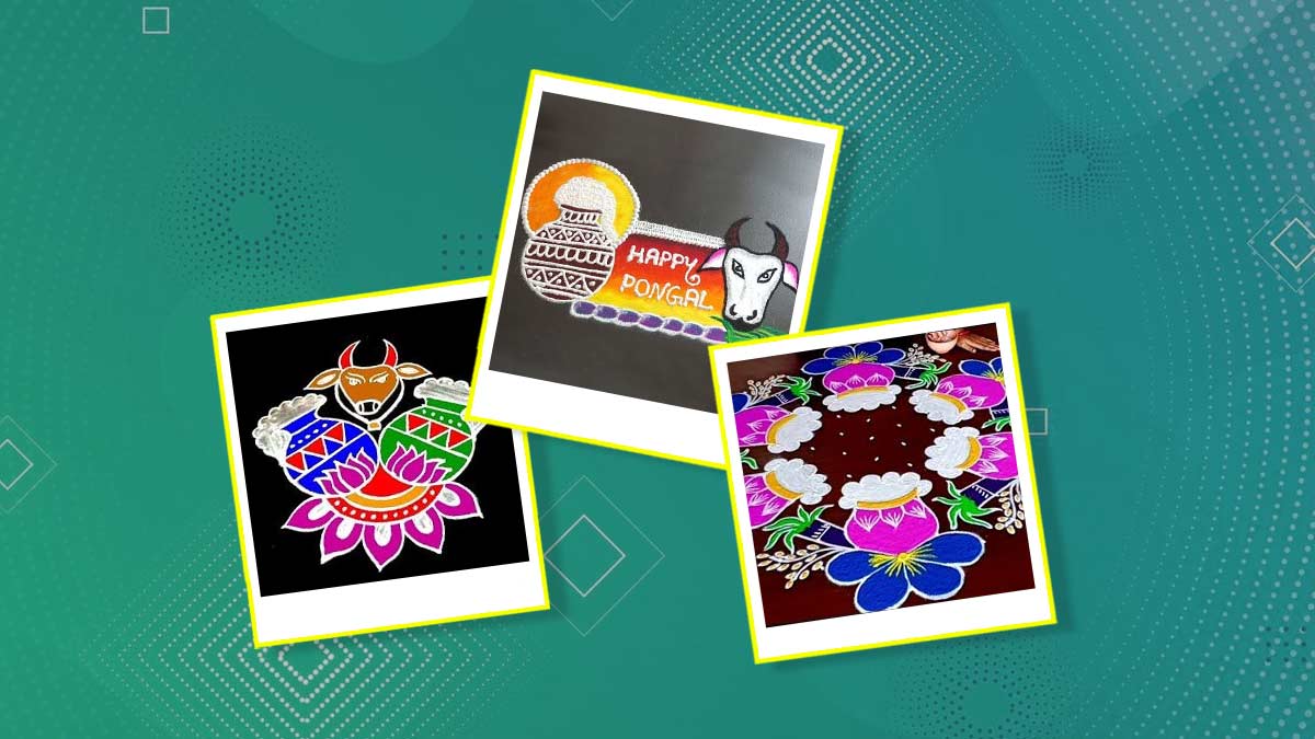 Express Your Joy With These Mesmerising Rangoli Designs For Mattu Pongal 