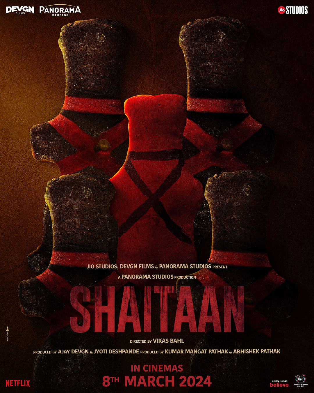 Shaitaan Teaser Out Ajay Devgn, Jyotika & R Madhavan Promise A