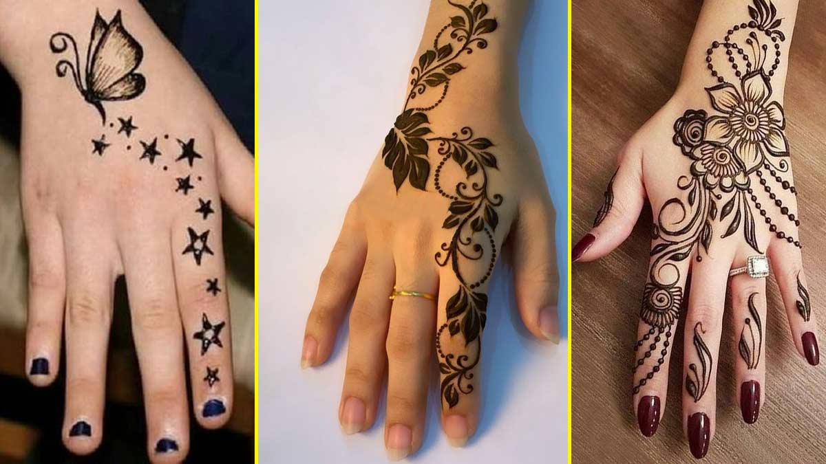 Simple Tattoo Mehndi Design Archives - myMandap-omiya.com.vn
