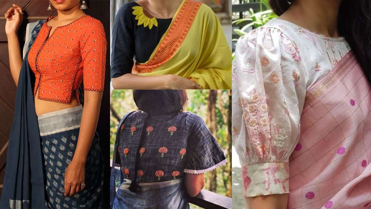 Blouse Neck Design: காட்டன் புடவைகளில் உங்களை டிரெண்டியாக்கும் ப்ளவுஸ் டிசைன்கள்!