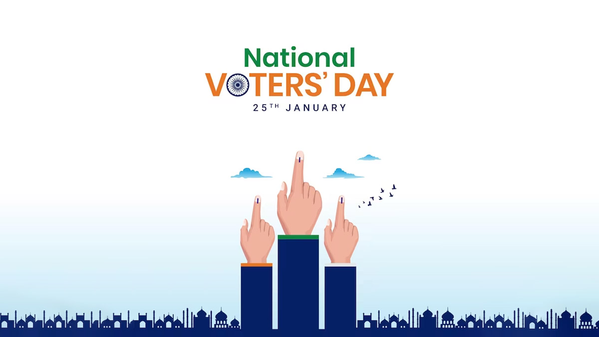 National Voters Day 2024 हर साल 25 जनवरी को ही क्यों मनाया जाता है