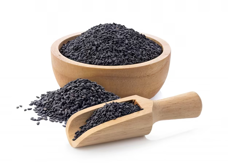 white sesame seeds for puja,