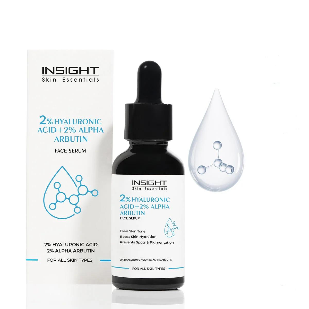 % Hyaluronic Acid + % Alpha Arbutin Face Serum