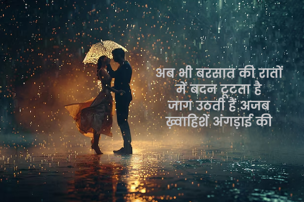 Barish Shayari In Hindi: रिमझिम बारिश में चढ़ेगा प्यार का बुखार, अपनों ...