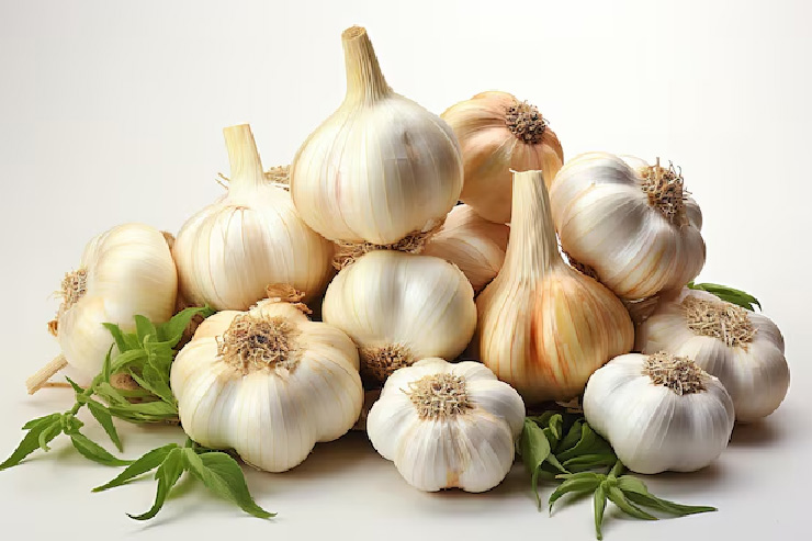 Chinese garlic farming practices