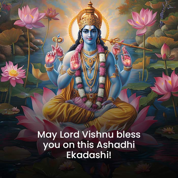 Ashadhi Ekadashi Or Devshayani Ekadashi 2024 Wishes, Quotes, Images