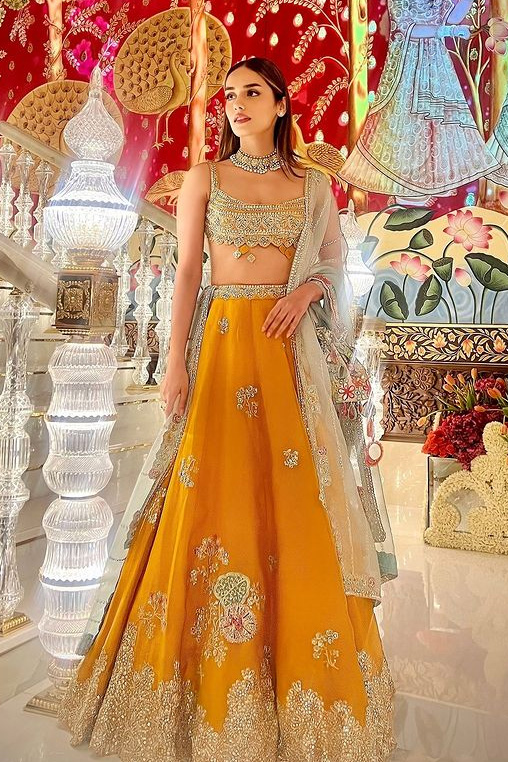 Embroidered Work Lehengas