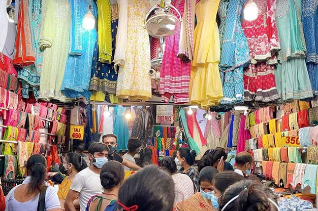 Gandhi nagar shopping market